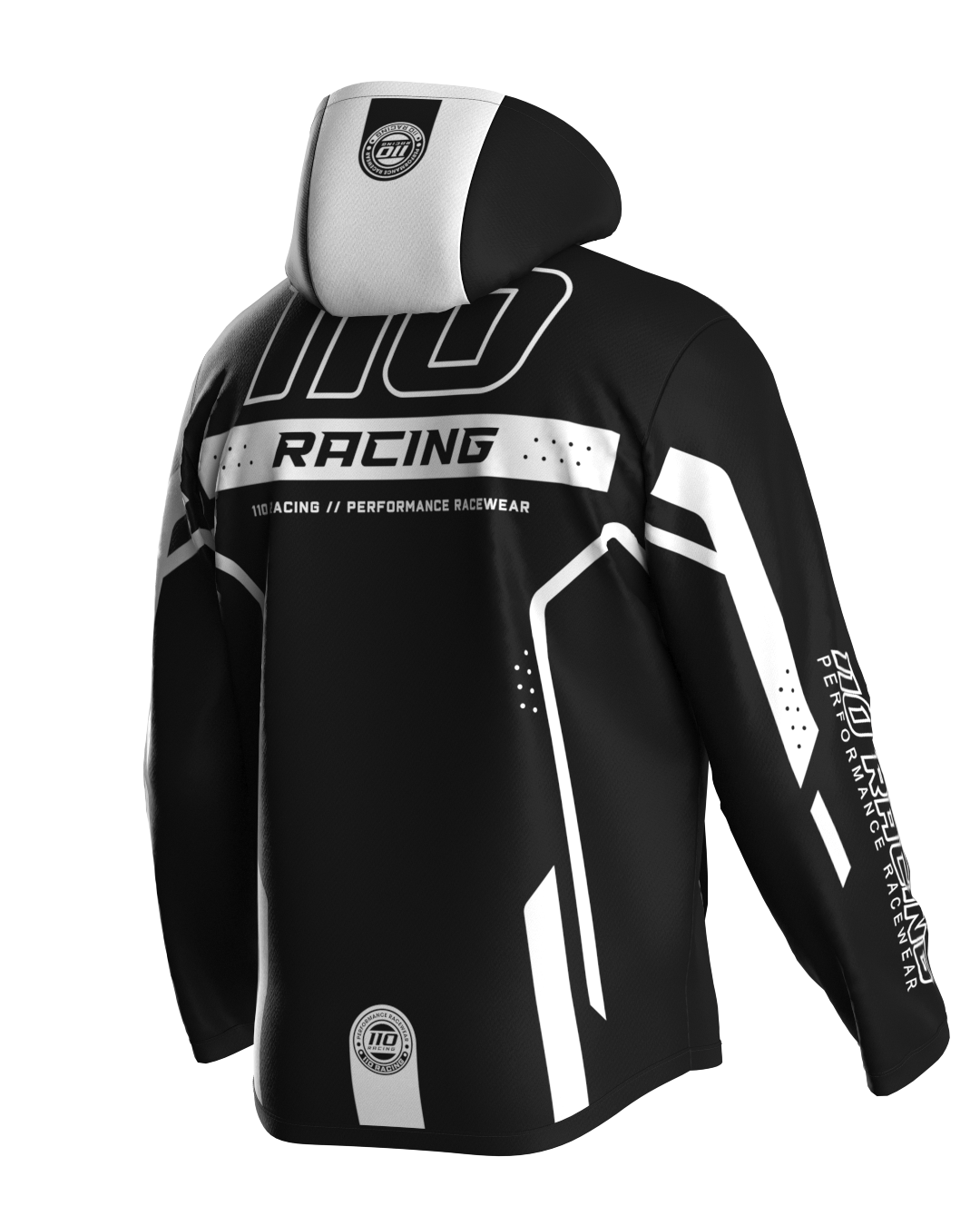 110 RACING // CUSTOM KINETIC 2.0 COLD JACKET - BLACK