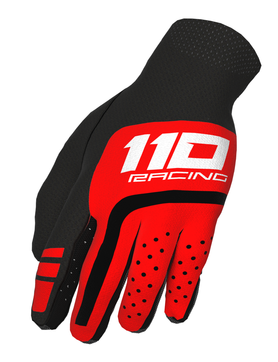 110 RACING // SE24' AMPLIFY YOUTH GLOVE - RED/BLACK