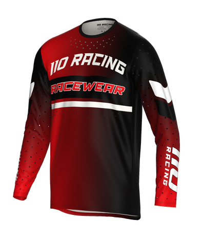 110 RACING // SL23 AIR TECH RED-BLACK