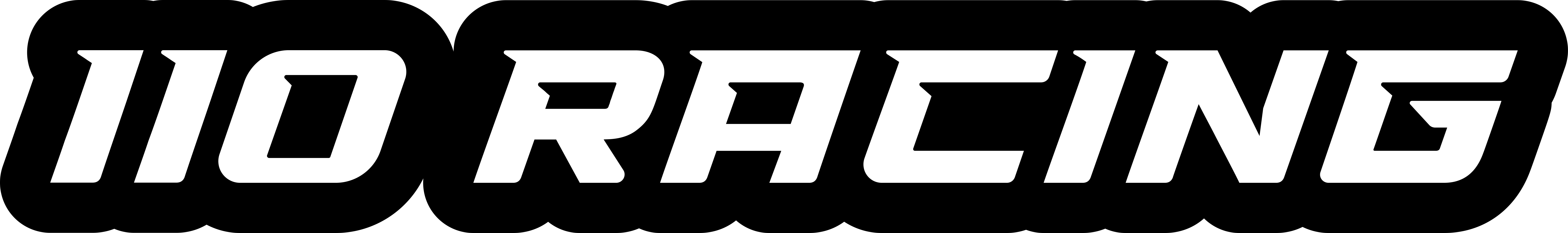 110 RACING // PERFORMANCE STICKER - BLACK – 110Racing
