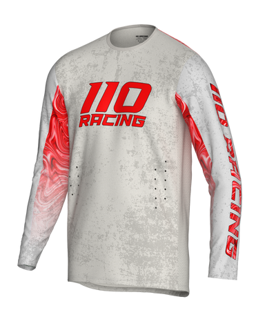 110 RACING // SE23 GRAPHITE GREY/RED YOUTH