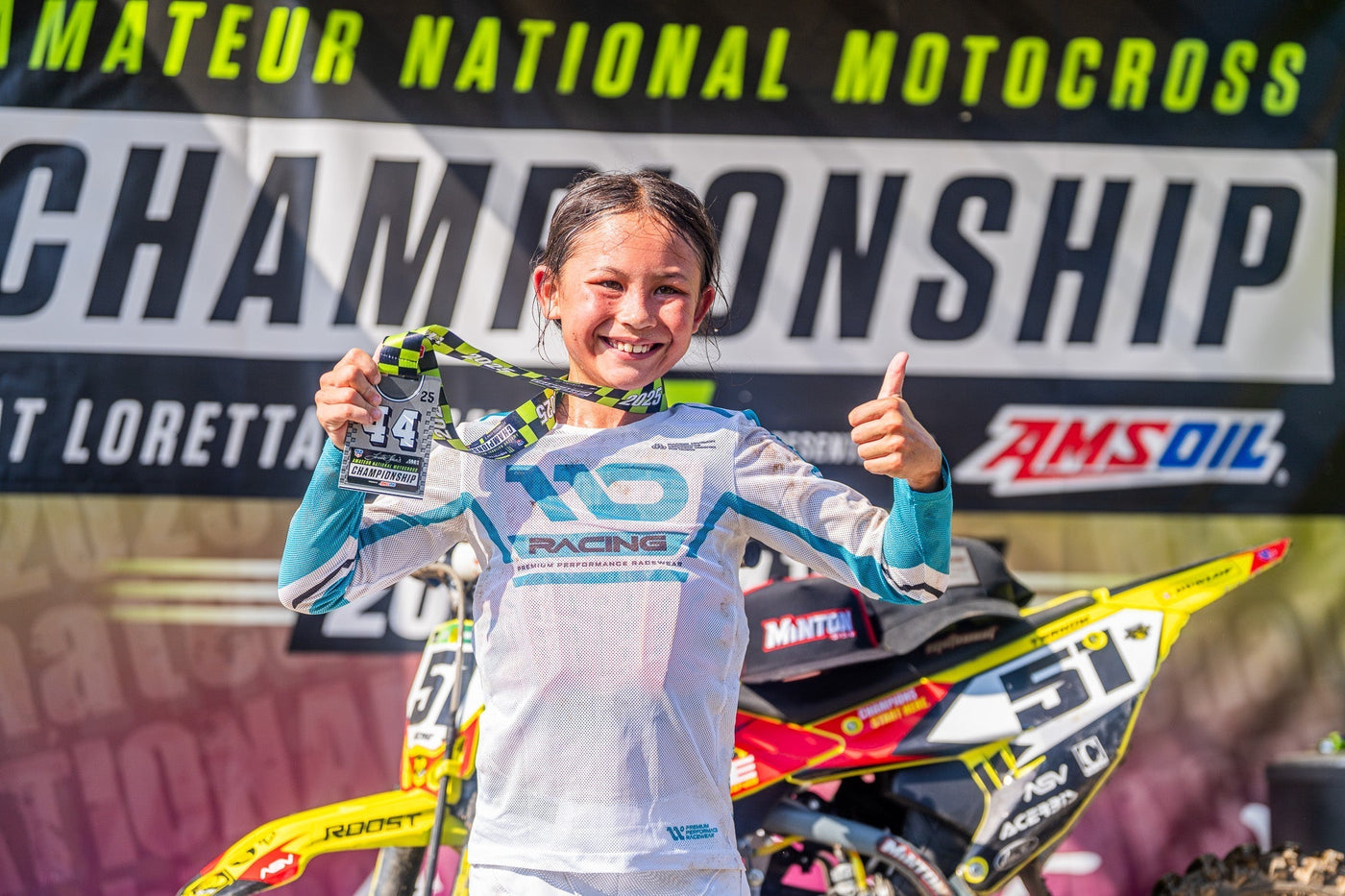 Breaking Barriers: 9-Year-Old Female Yumena Berning Podiums at Loretta’s 2025