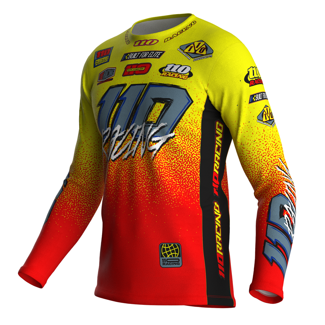 110 RACING // PHASE 199X JERSEY – HEATWAVE FX – 110Racing