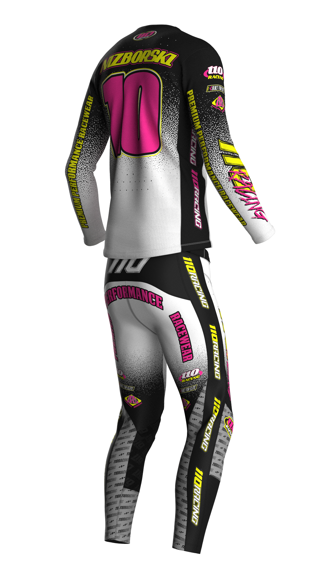 110 RACING // PHASE 199X YOUTH JERSEY – MIDNIGHT RIOT – 110Racing