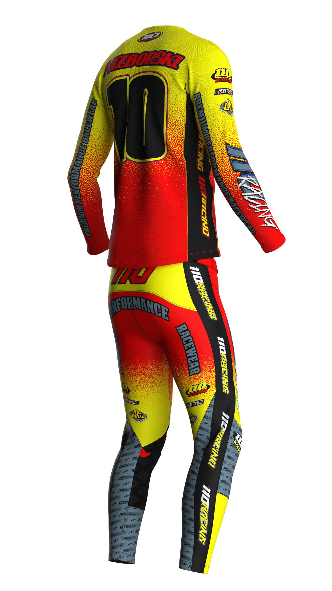  Winning Eleven コラボ ユニフォーム 110 RACING // PHASE 199X JERSEY – HEATWAVE FX – 110Racing