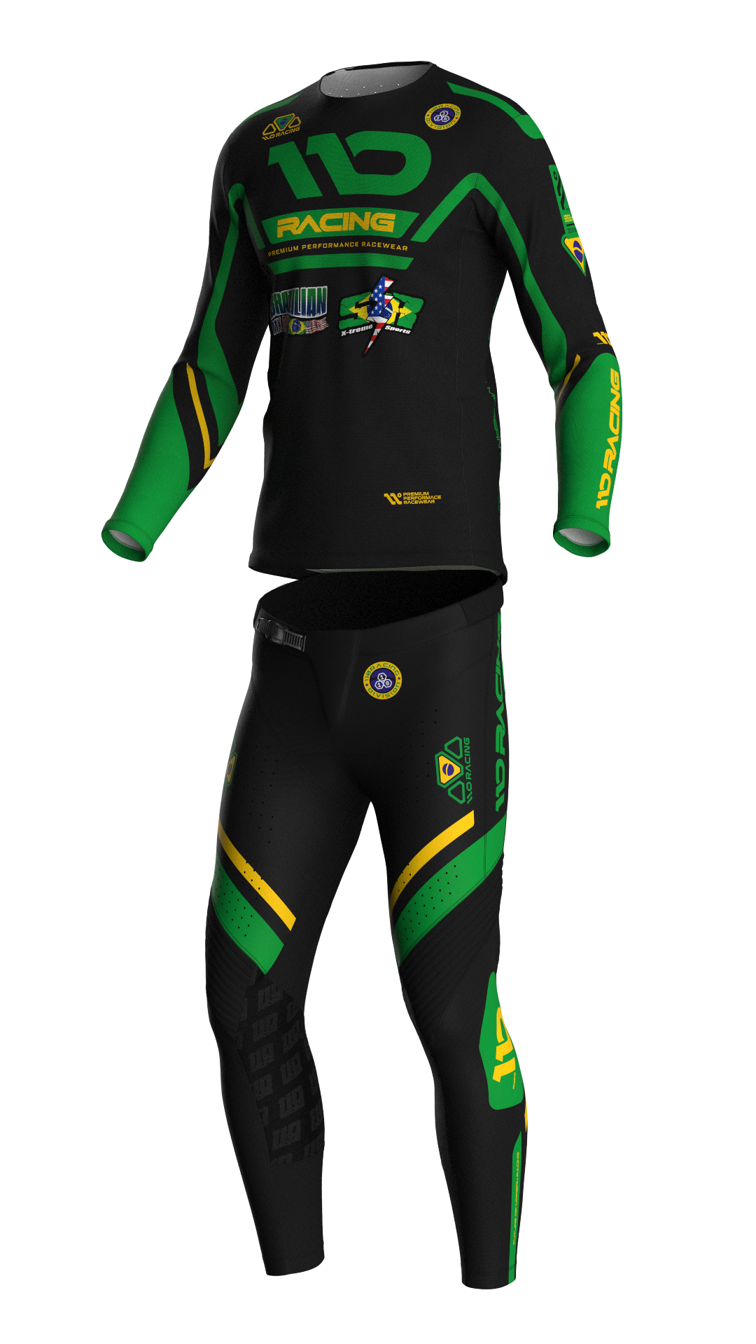 110 RACING x BRAZIL 2026 COLLAB YOUTH JERSEY