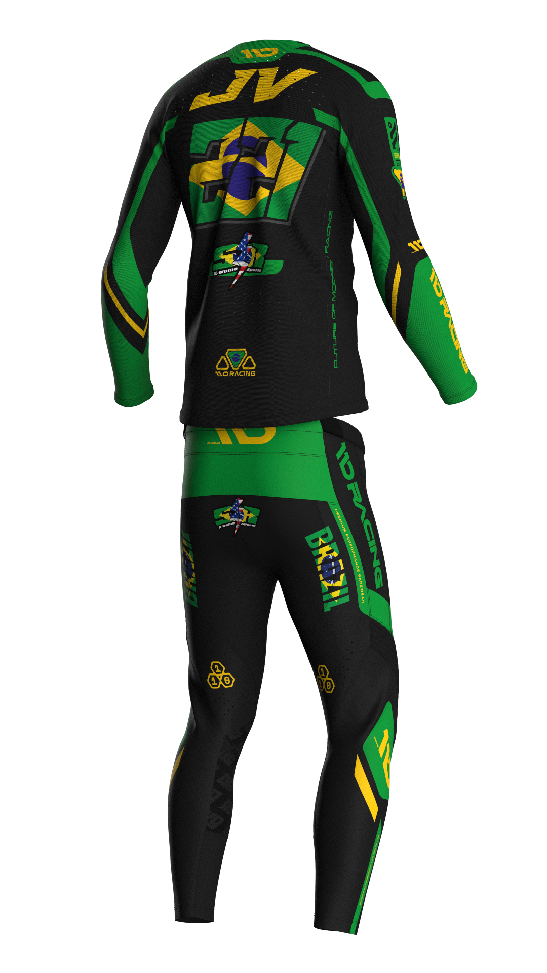 110 RACING x BRAZIL 2026 COLLAB YOUTH JERSEY