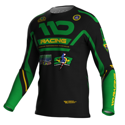 110 RACING x BRAZIL 2026 COLLAB YOUTH JERSEY