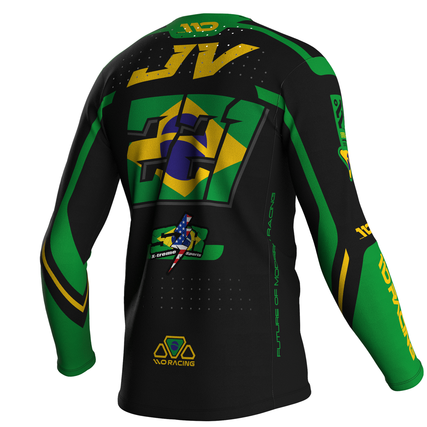 110 RACING x BRAZIL 2026 COLLAB YOUTH JERSEY
