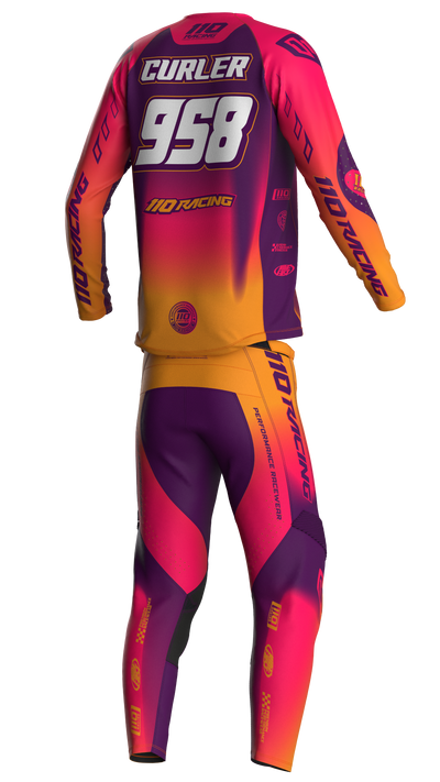110 RACING // RS24.1 TECHART YOUTH PANT - SUNSET