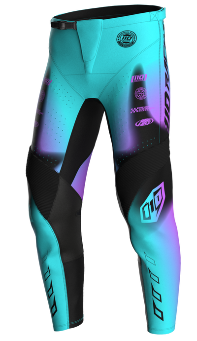 110 RACING // RS24.1 TECHART PANT - TEAL/PURPLE