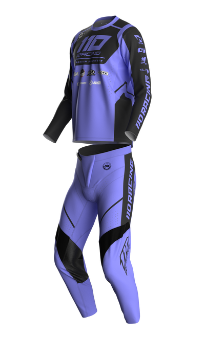 110 RACING // SE24 AMPLIFY YOUTH PANT - PURPLE/GREY