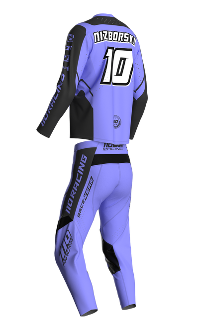 110 RACING // SE24 AMPLIFY YOUTH PANT - PURPLE/GREY