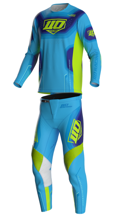 110 RACING // SE25 IGNITE YOUTH PANT - CYAN