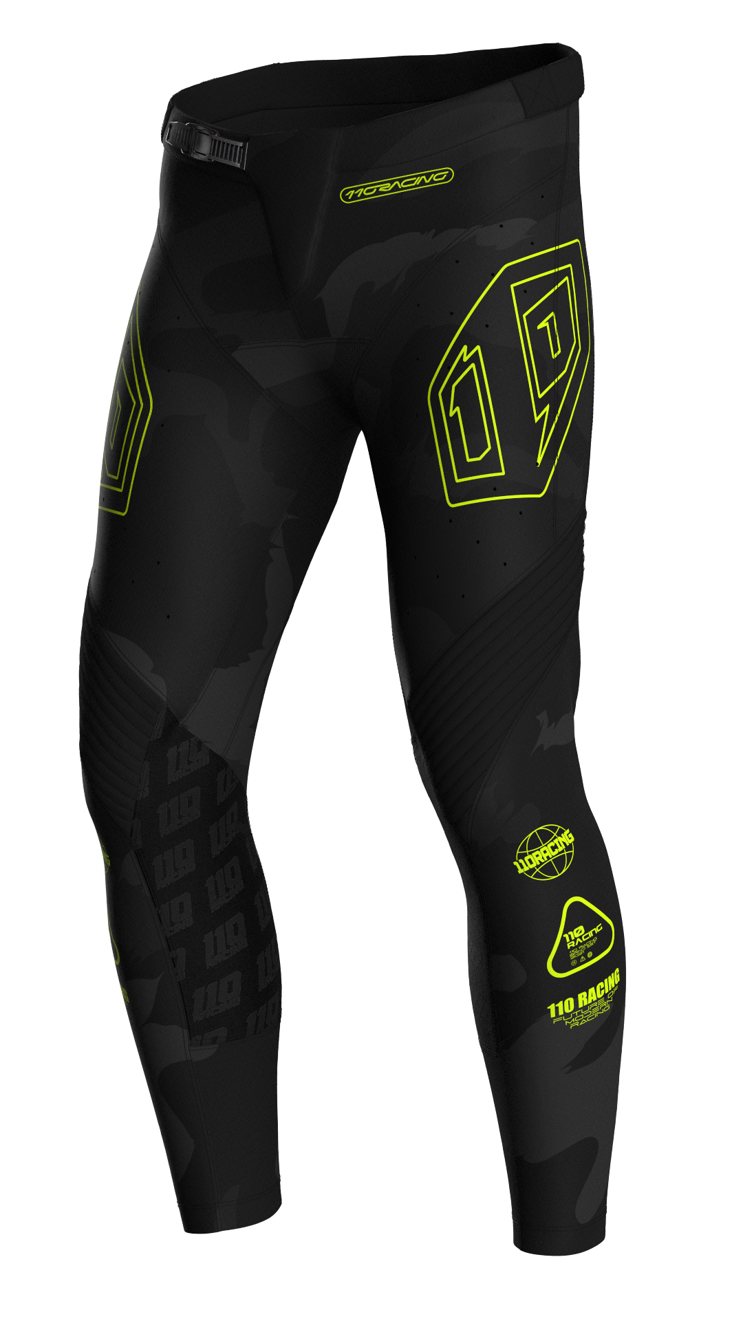 110 RACING // 2026 A1 GRID CAMO PANT - NEON FLUX – 110Racing