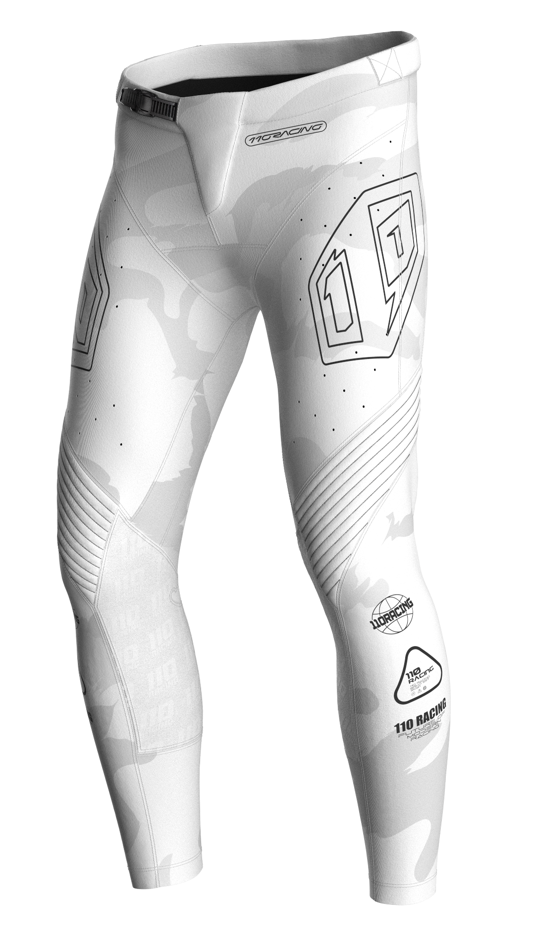 110 RACING // 2026 A1 GRID CAMO PANT - ARCTIC DRIFT – 110Racing