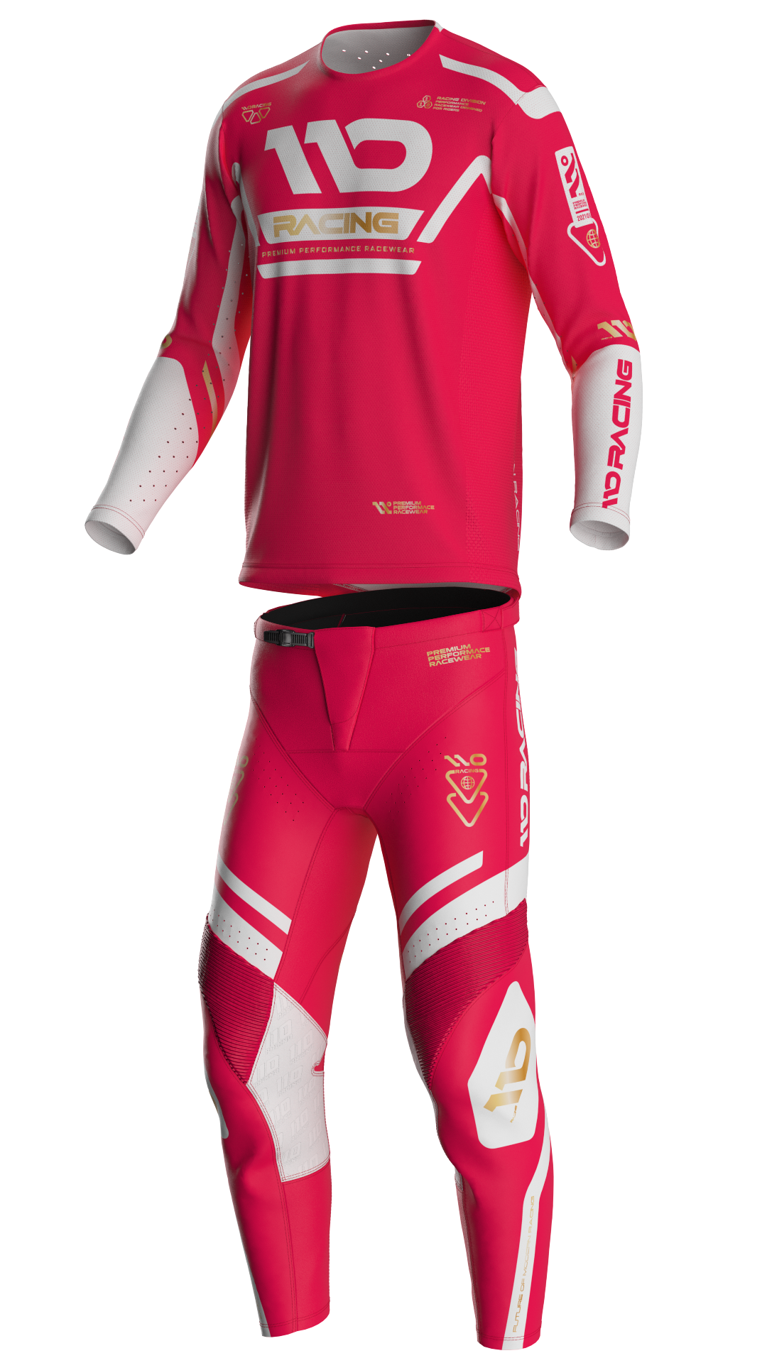 110 RACING // 2026 HYPERION YOUTH JERSEY - CRIMSON