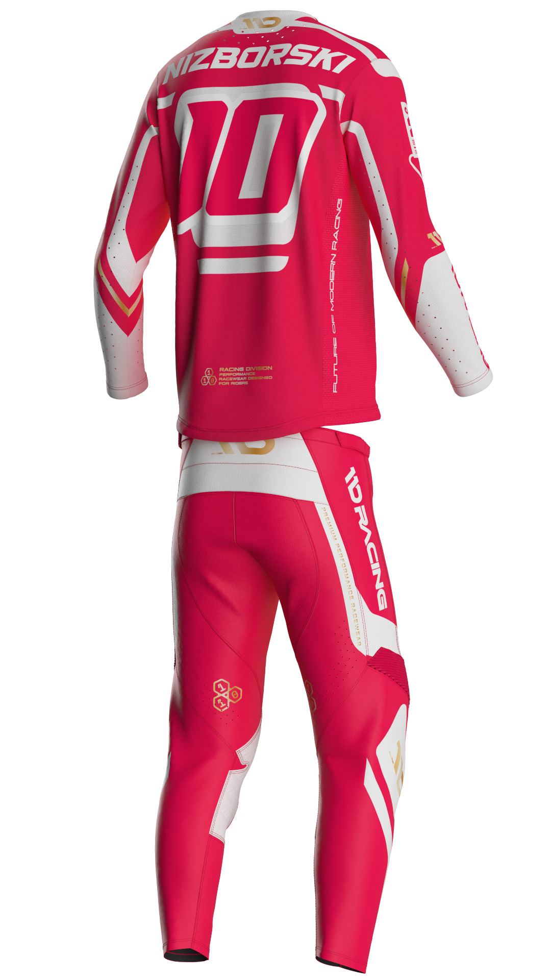 110 RACING // 2026 HYPERION YOUTH JERSEY - CRIMSON