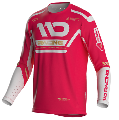 110 RACING // 2026 HYPERION YOUTH JERSEY - CRIMSON