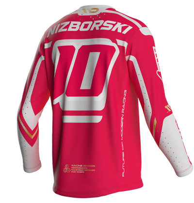 110 RACING // 2026 HYPERION YOUTH JERSEY - CRIMSON