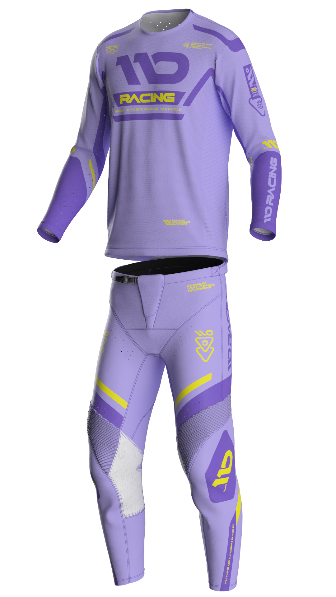 110 RACING // 2026 HYPERION YOUTH JERSEY - LILAC SURGE
