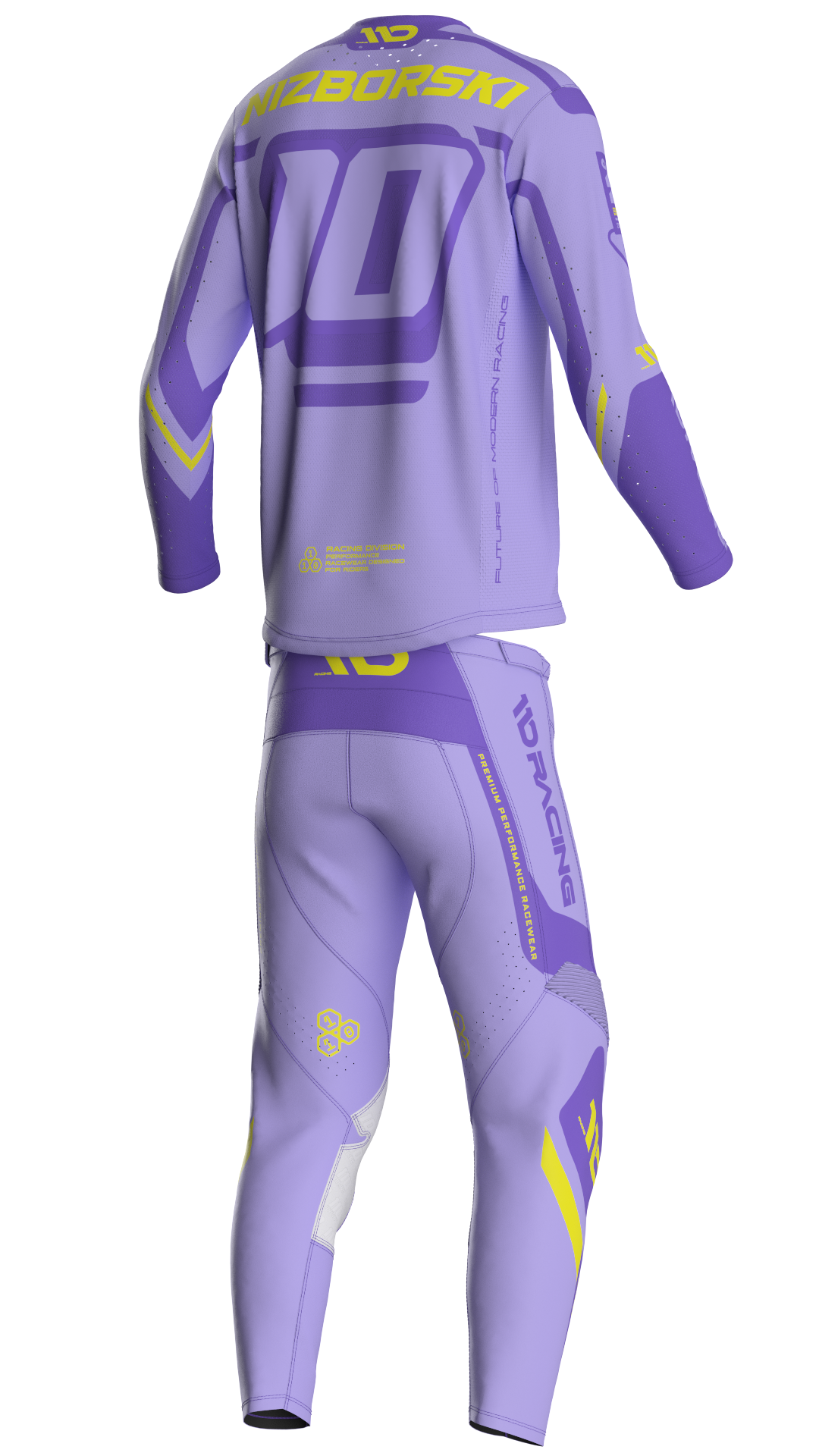 110 RACING // 2026 HYPERION YOUTH JERSEY - LILAC SURGE