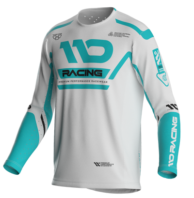 110 RACING // 2026 HYPERION YOUTH JERSEY - ARCTIC PULSE