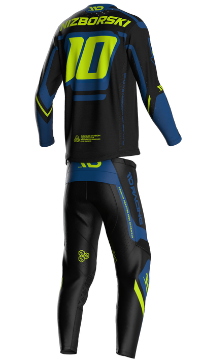 110 RACING // 2026 HYPERION YOUTH PANT - MIDNIGHT VOLT