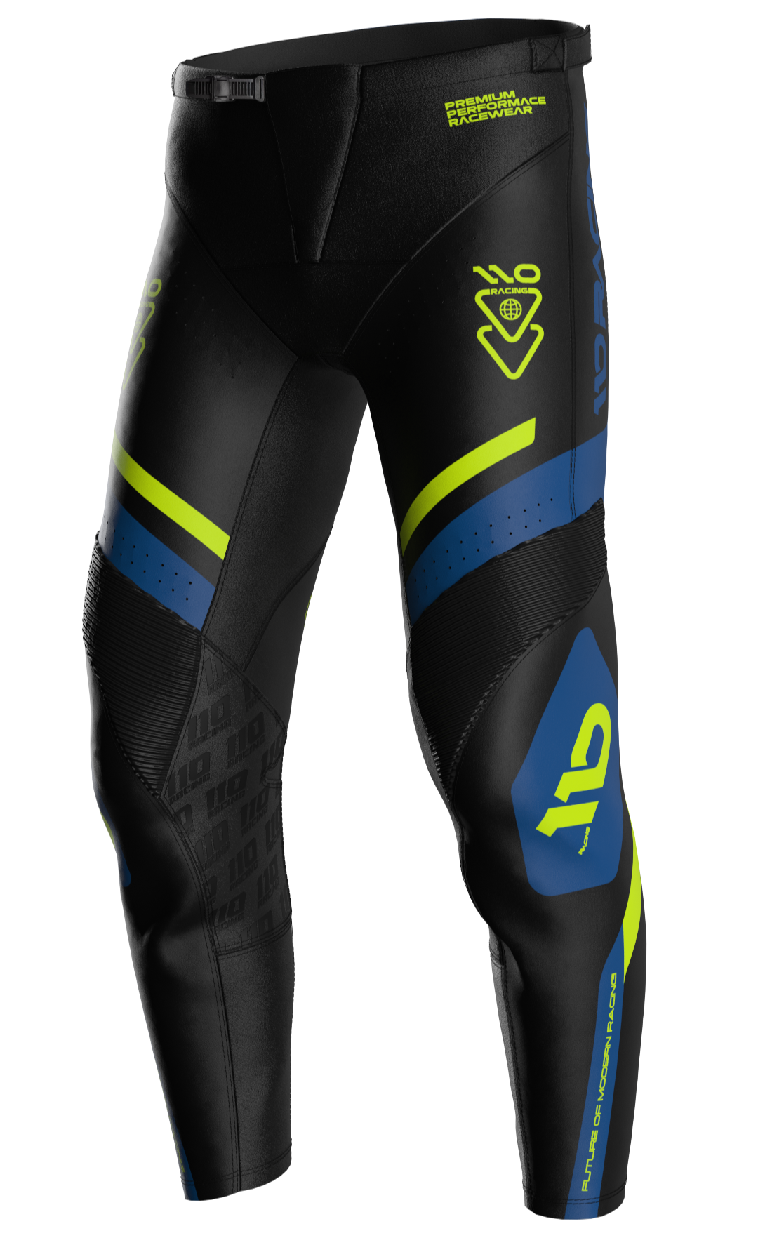110 RACING // 2026 HYPERION YOUTH PANT - MIDNIGHT VOLT