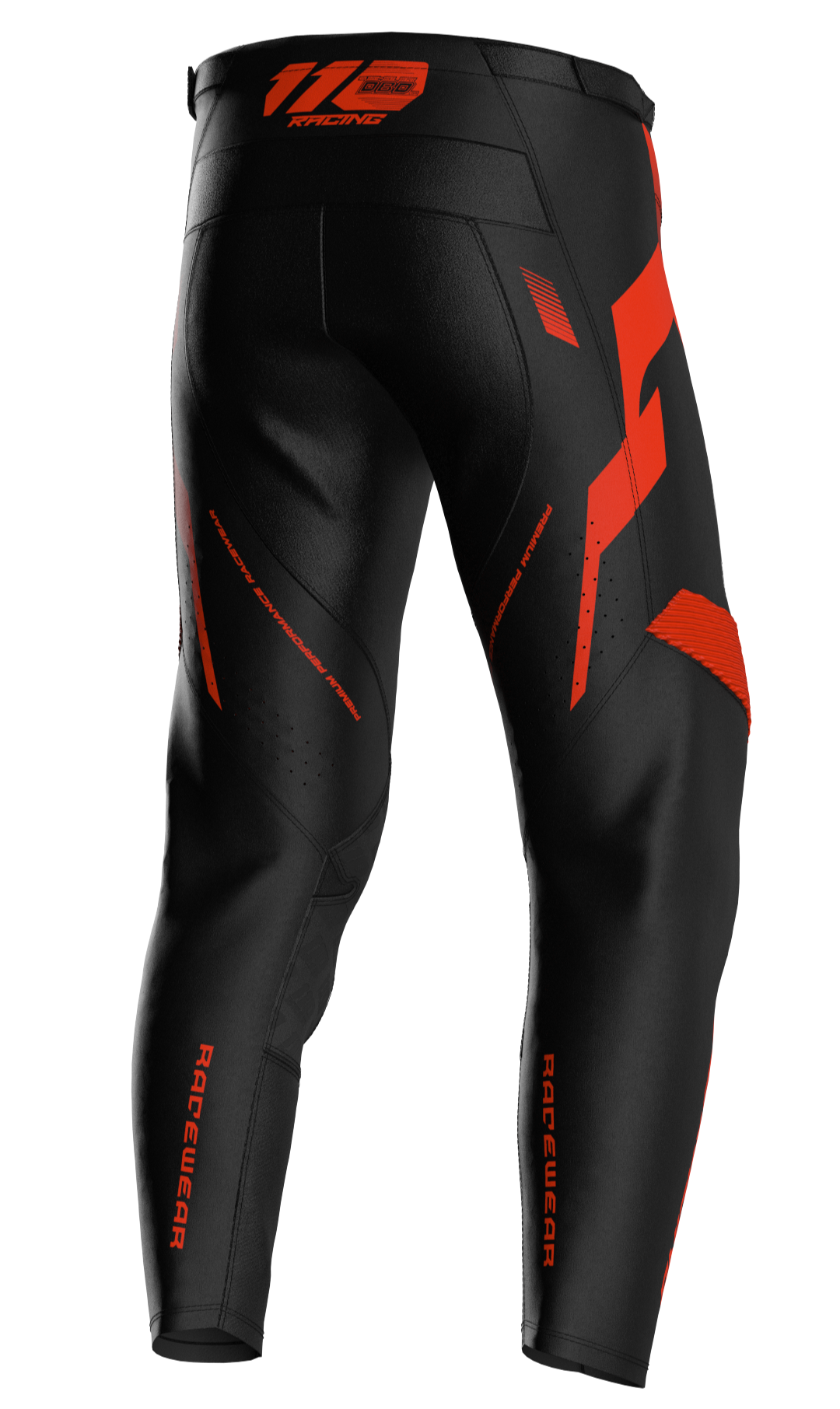 110 RACING x DBD RACING SX25 YOUTH PANT - BLACK/ORANGE
