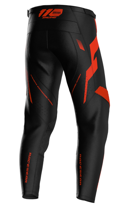 110 RACING x DBD RACING SX25 YOUTH PANT - BLACK/ORANGE