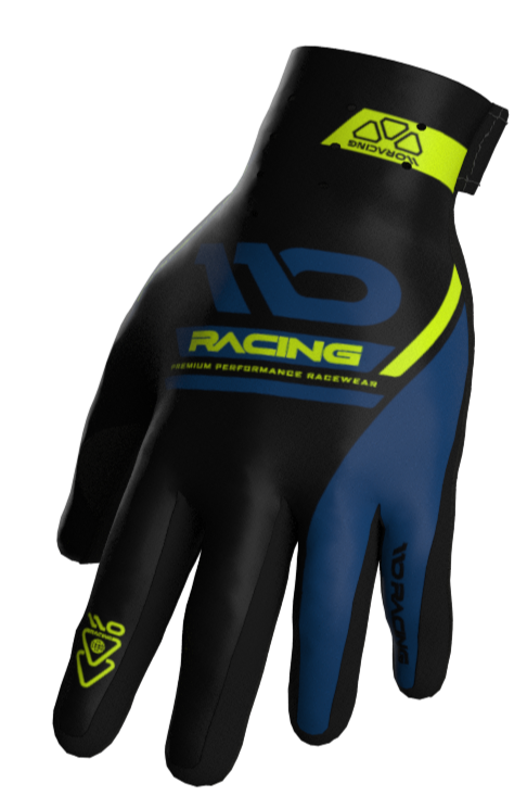 110 RACING // 2026 HYPERION YOUTH GLOVE - MIDNIGHT VOLT