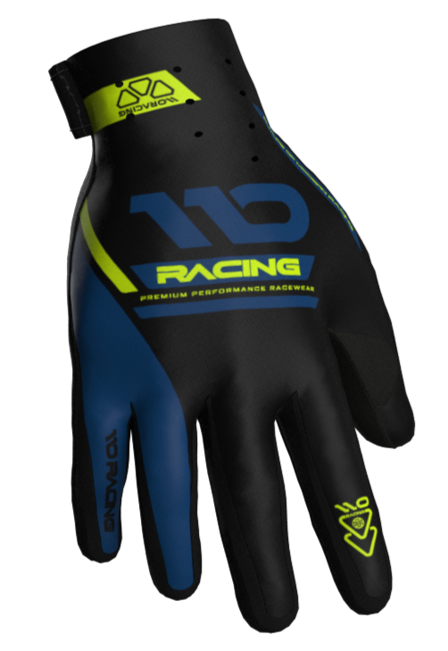 110 RACING // 2026 HYPERION YOUTH GLOVE - MIDNIGHT VOLT