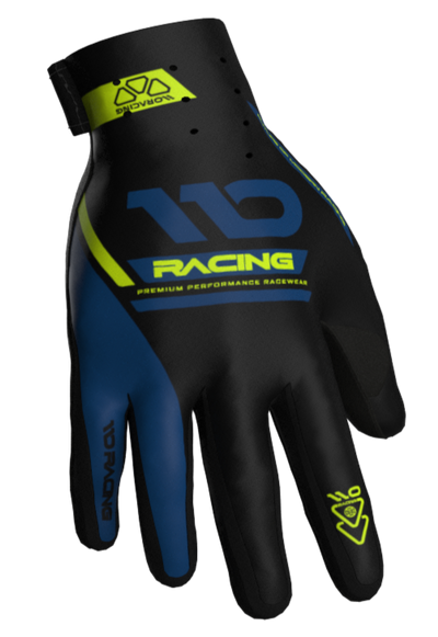 110 RACING // 2026 HYPERION YOUTH GLOVE - MIDNIGHT VOLT