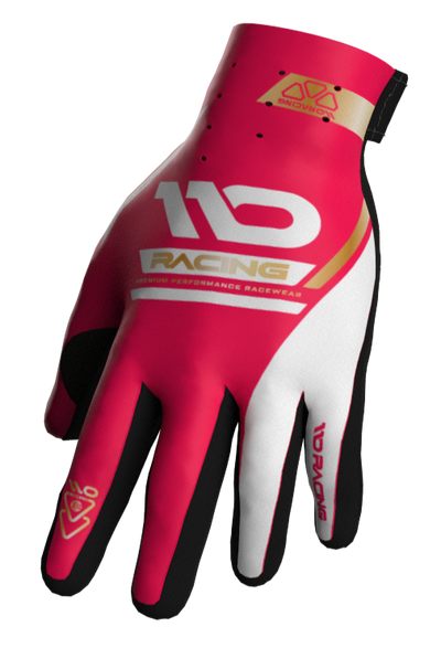 110 RACING // 2026 HYPERION GLOVE - CRIMSON