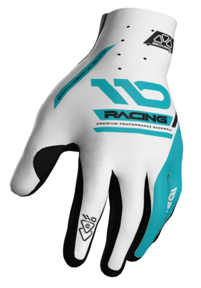 110 RACING // 2026 HYPERION GLOVE - ARCTIC PULSE