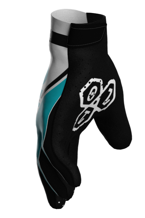 110 RACING // 2026 HYPERION GLOVE - ARCTIC PULSE