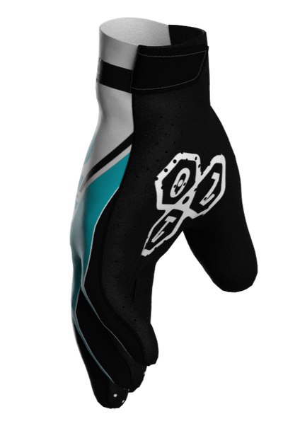 110 RACING // 2026 HYPERION GLOVE - ARCTIC PULSE