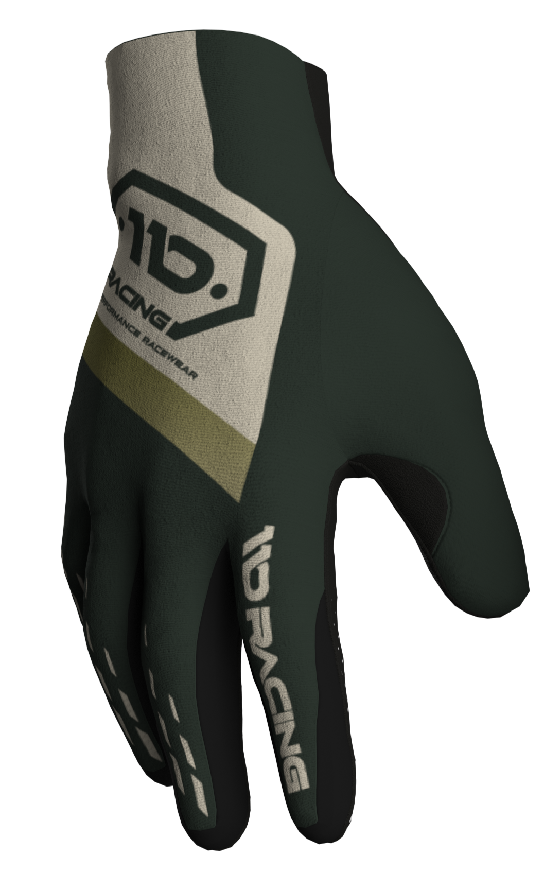110 RACING // SE25 TENACITY GLOVE - OLIVE GREEN