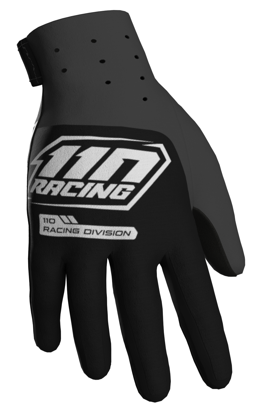 110 RACING // VELOCITY LITE 24' YOUTH GLOVE - BLACK