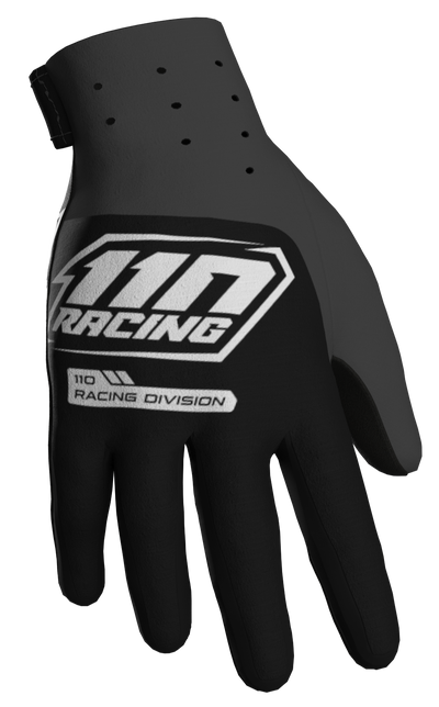 110 RACING // VELOCITY LITE 24' YOUTH GLOVE - BLACK