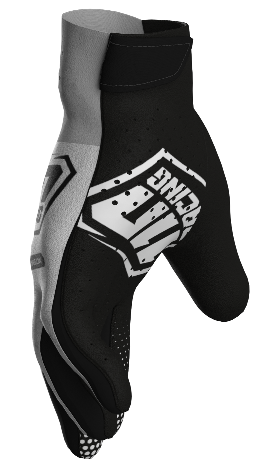 110 RACING // VELOCITY LITE 24' YOUTH GLOVE - WHITE