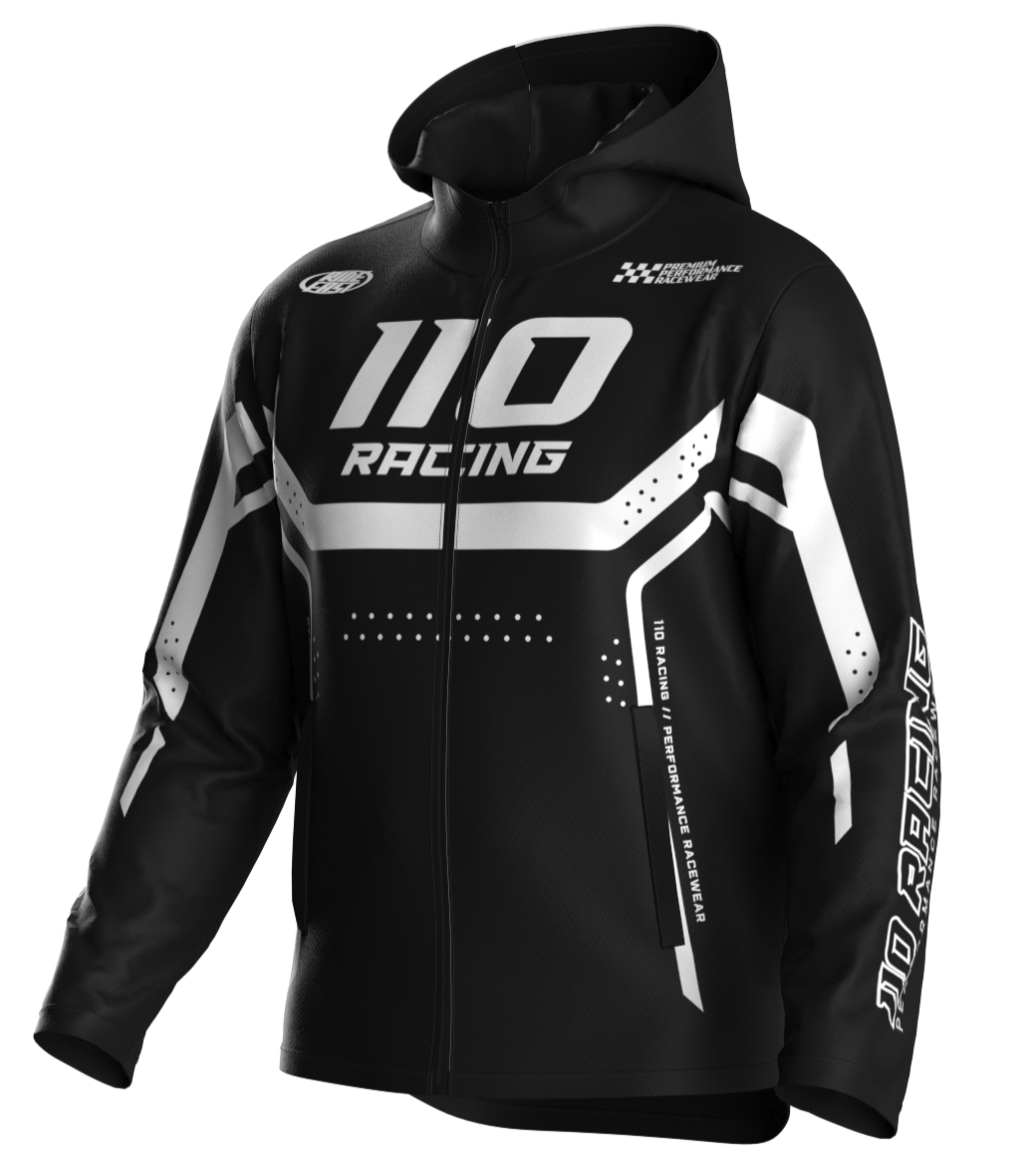 110 RACING // CUSTOM KINETIC 2.0 COLD JACKET - BLACK