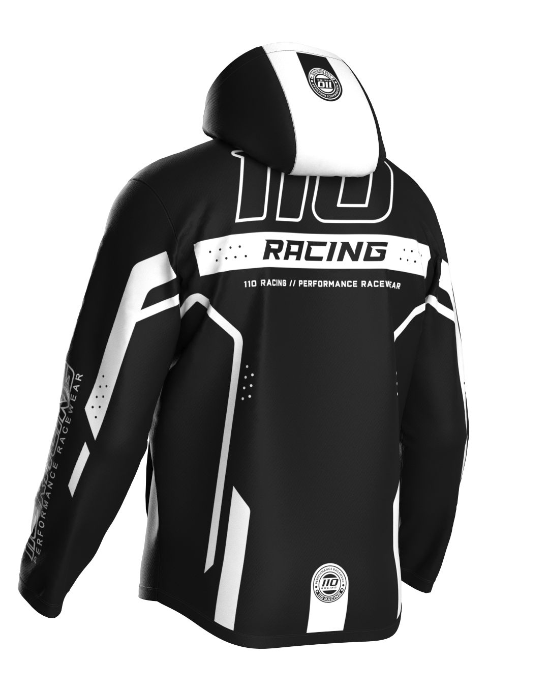 110 RACING // CUSTOM KINETIC 2.0 COLD JACKET - BLACK