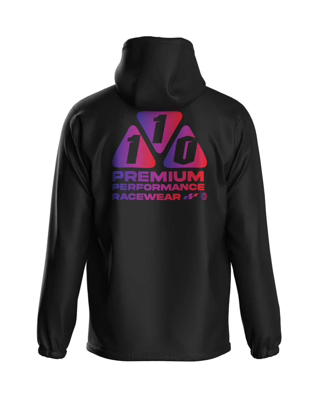 110 RACING // PERFORMANCE 2.0 WINDBREAKER BLACK - YOUTH