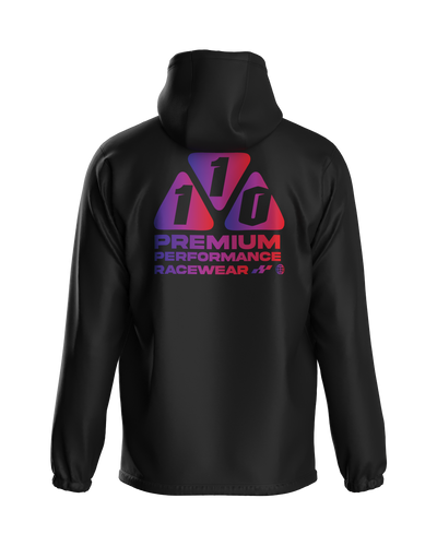 110 RACING // PERFORMANCE 2.0 WINDBREAKER BLACK - YOUTH