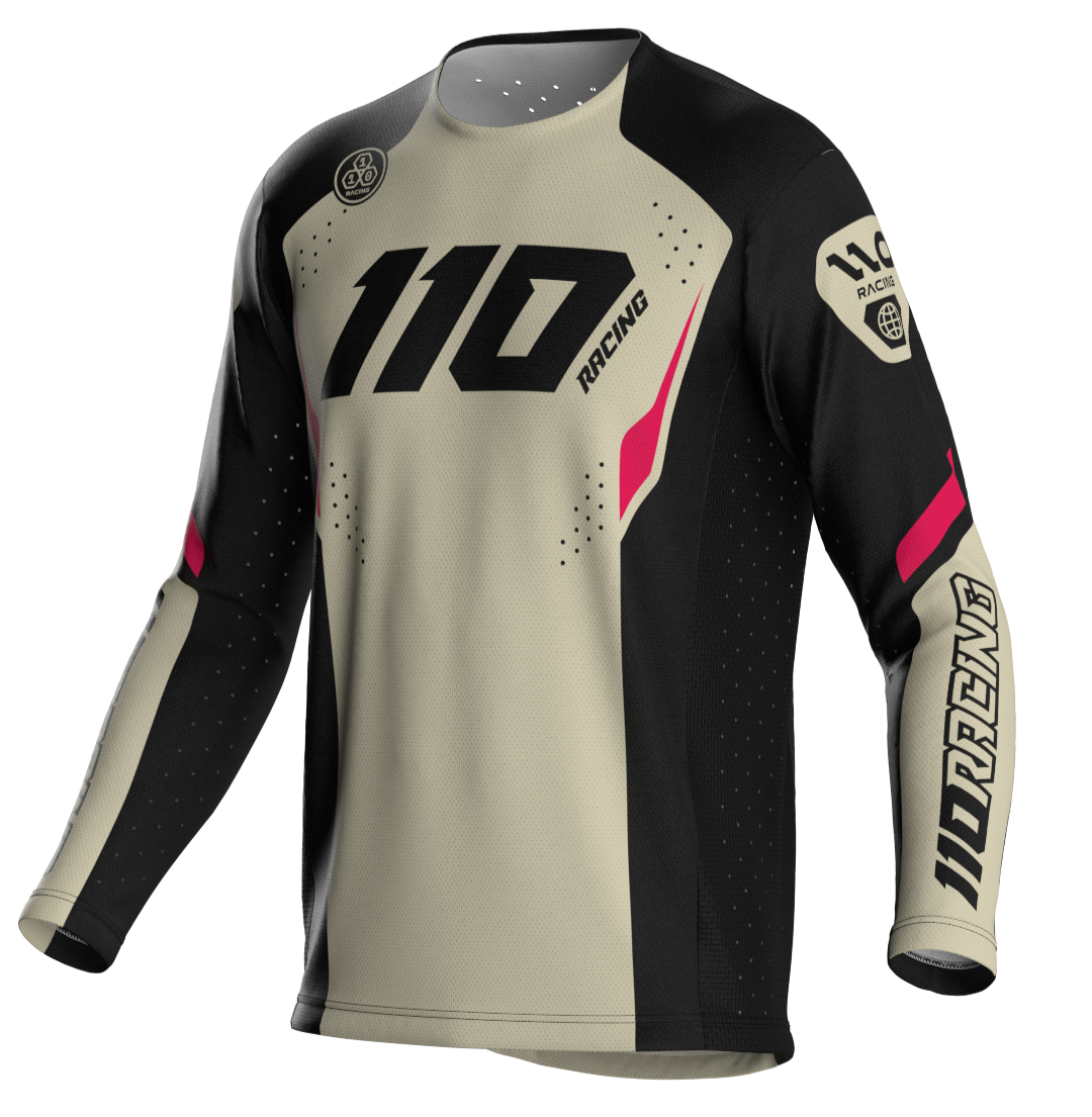 110 RACING // SE2025.5 ASPIRE JERSEY - TAUPE – 110Racing