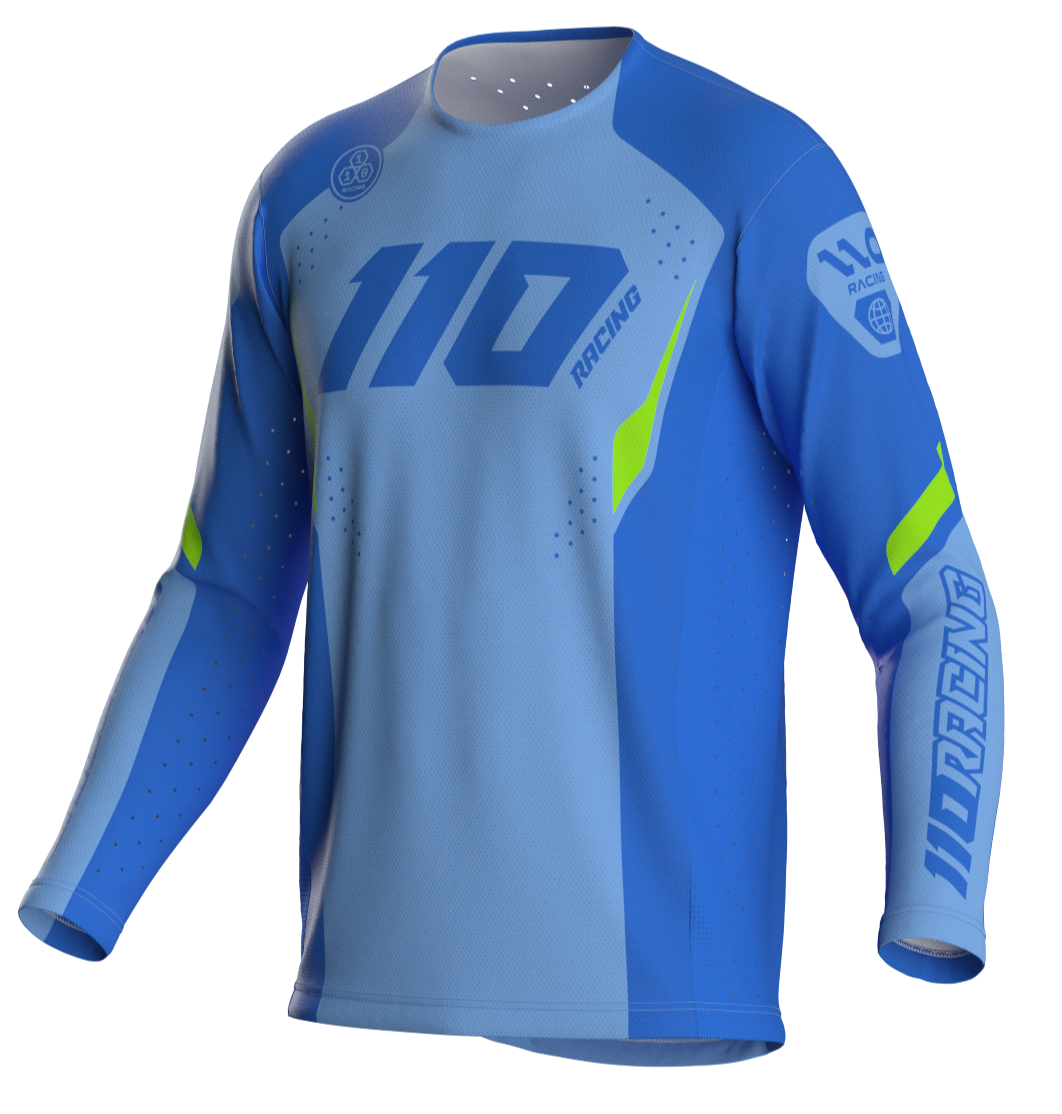 110 RACING // SE2025.5 ASPIRE JERSEY - AZURE – 110Racing