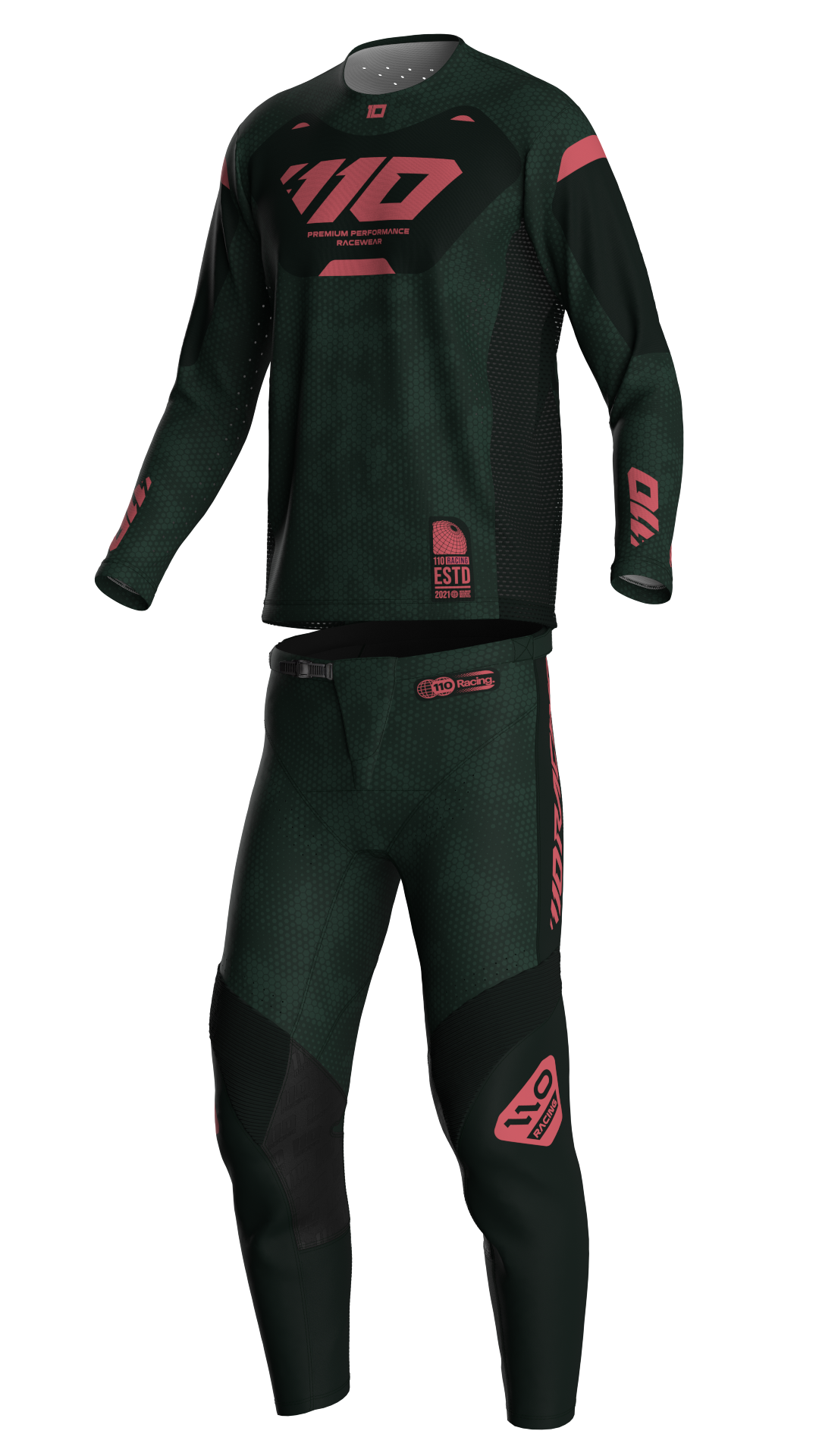 110 RACING // CUSTOM SE25.1 EMERALD SERIES YOUTH JERSEY