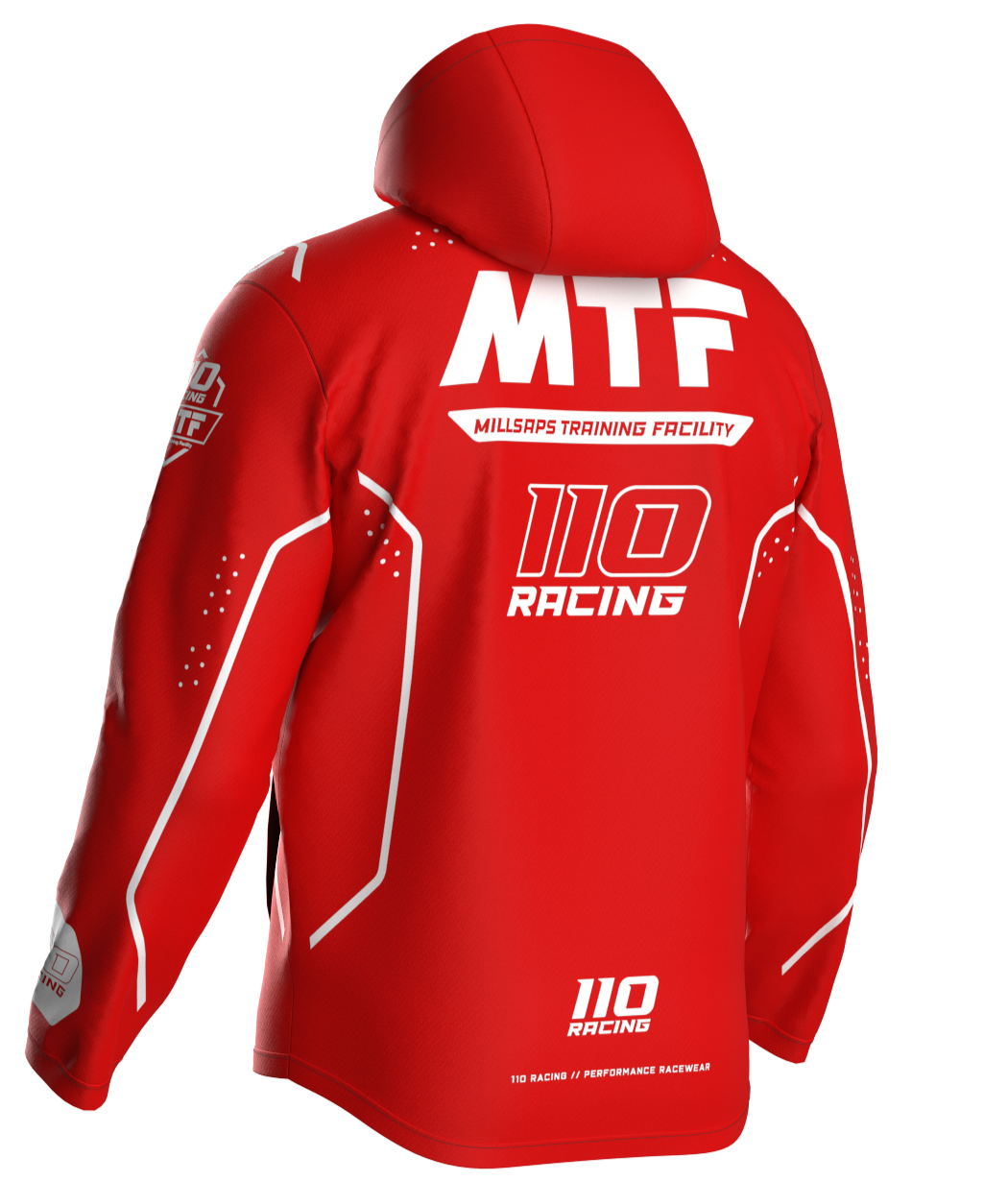 110 RACING x MTF COLLAB ELITE JACKET - RED